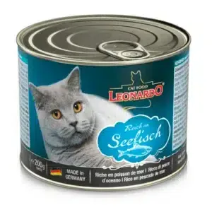 Leonardo Latas Calidad Selección Pescado 200g | Comida Húmeda Gatos | Felinova