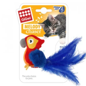 Melody Chaser Juguete Sonoro para Gatos Diseño Loro