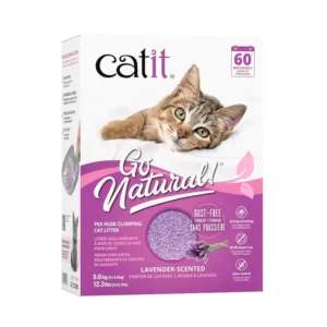 Catit Go Natural Arena Biodegradable Lavanda 5,6kg Envío Express Boutique Premium